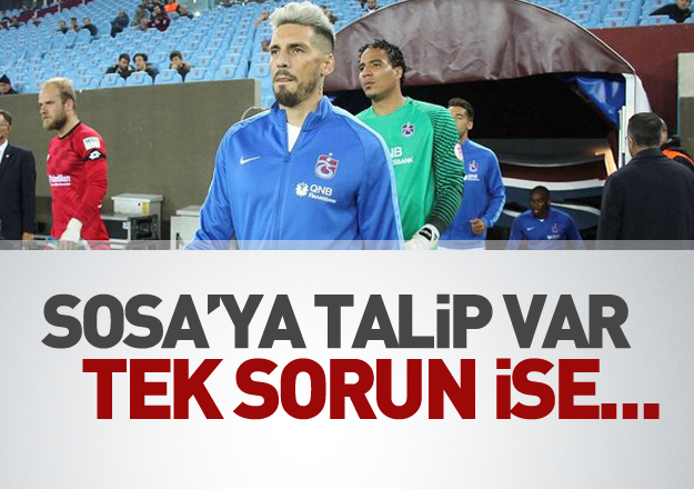 Trabzonspor Da Sosa Ya Talip Var TRABZON HABER SAYFASI