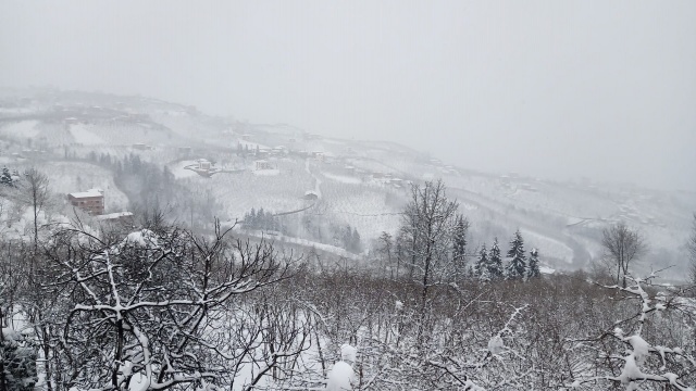 Trabzon'da kar manzaraları!