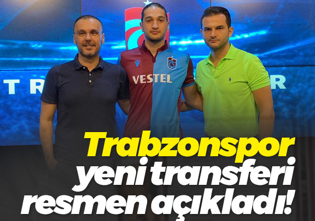 Trabzonspor Yeni Transferi Açıkladı! - TRABZON HABER SAYFASI