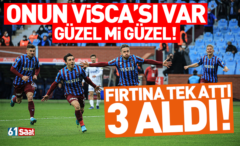 Trabzonspor Galibiyeti Tek Gol Ile Aldı! - TRABZON HABER SAYFASI