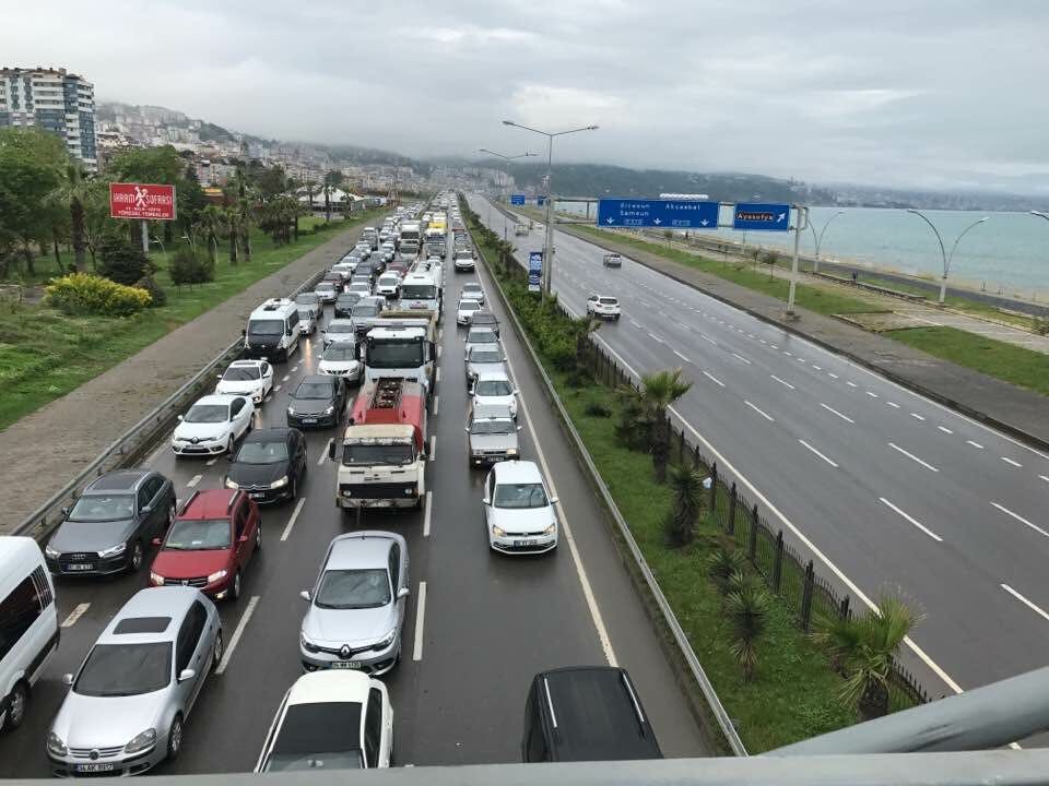 trabzon trafiği