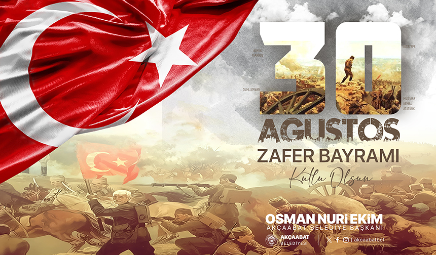 30 Agustos Yarim Sayfa Gazete