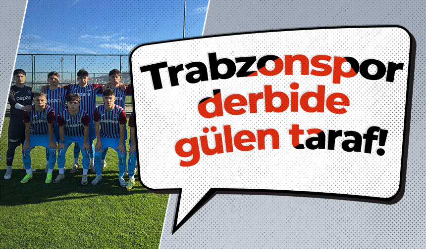 Trabzonspor derbide gülen taraf!