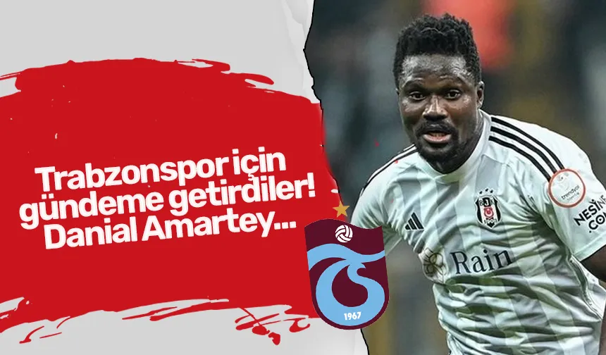 Trabzonspor için gündeme getirdiler! Danial Amartey...