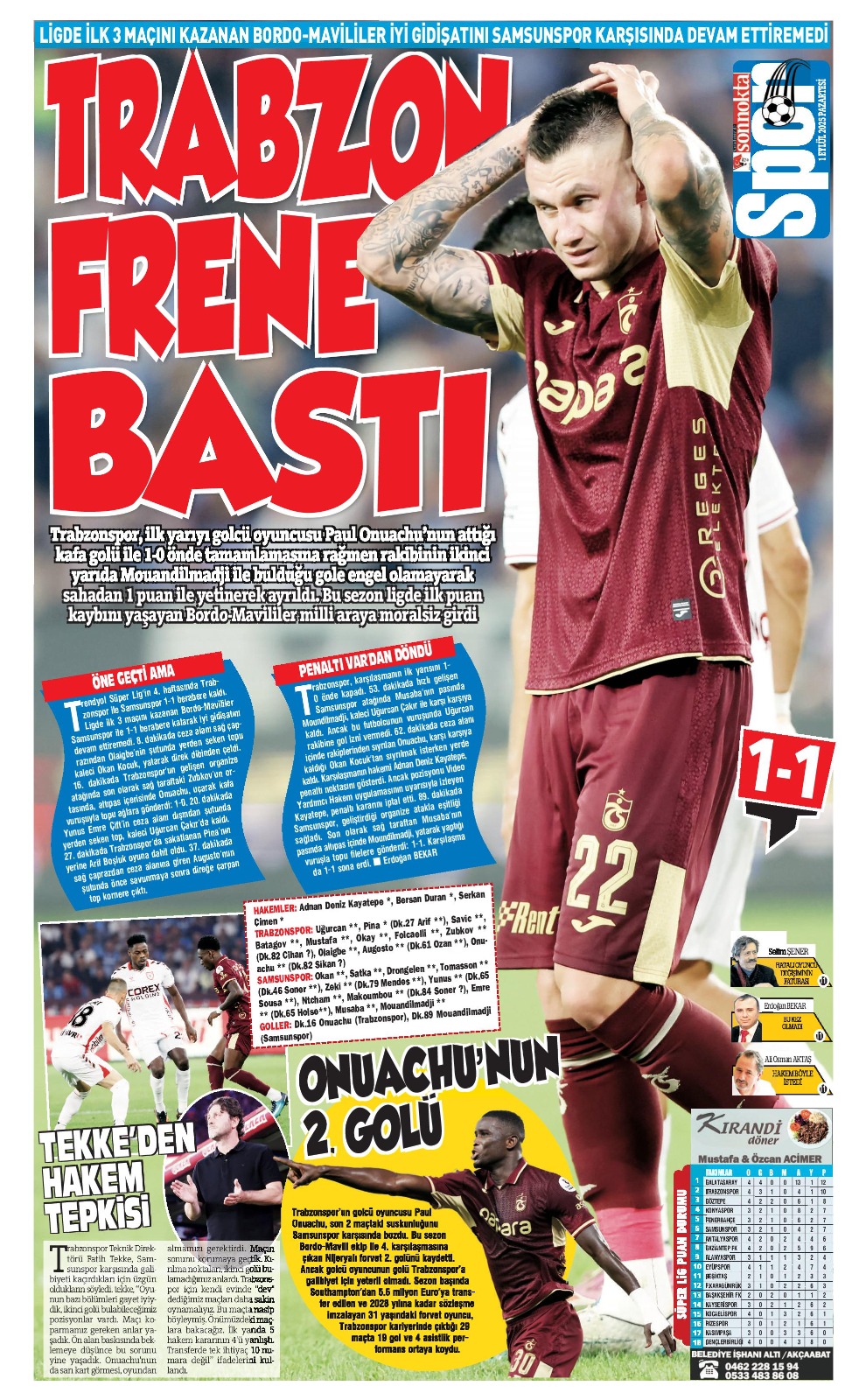 T R A B Z O N S P O R A 1 G O L B U K E Z Y E T M E D I 891776 264852