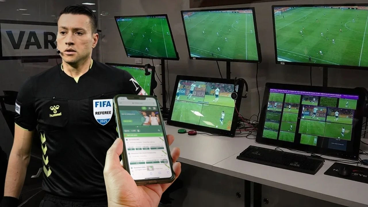 Hakem Skandali Buyuyor Var Odasinda Canli Bahis