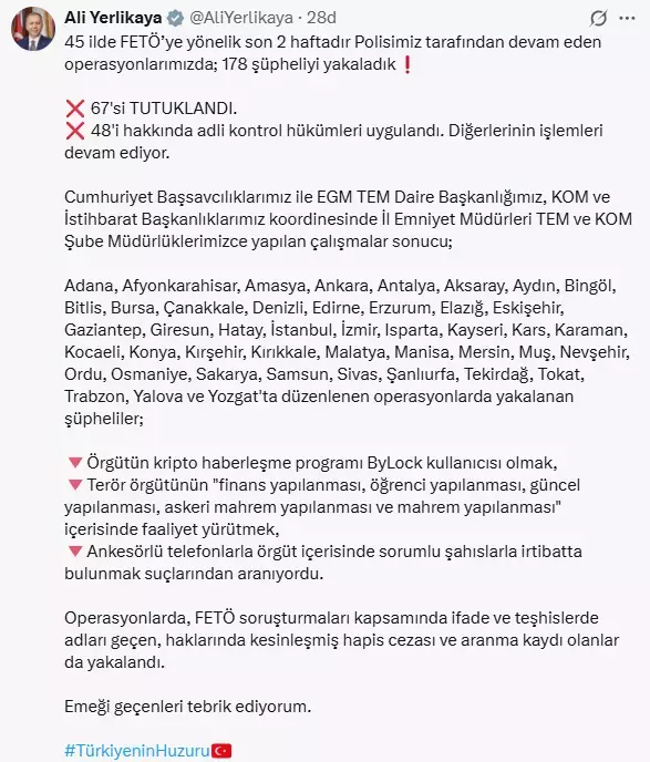 45 Ilde Dev Feto Operasyonu 178 Supheli 19227437 3065 M