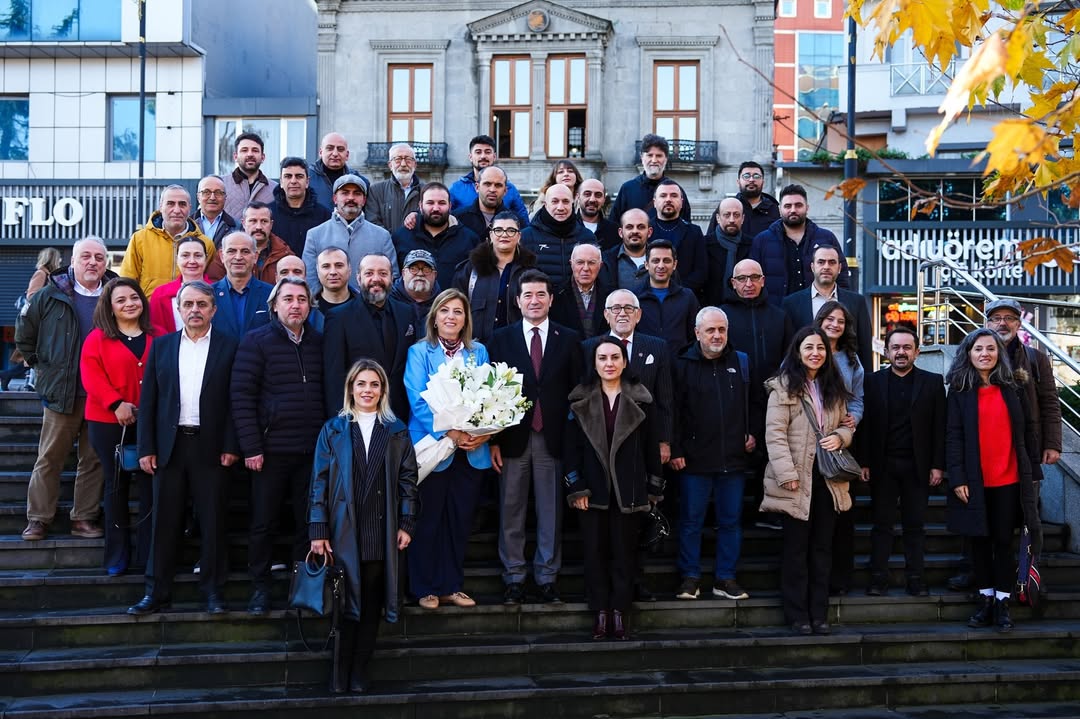 10 Ocak Çalışan Gazeteciler Günü’nde, Trabzon Gazeteciler Cemiyetimizi Ziyaret Ederek, Değerli B