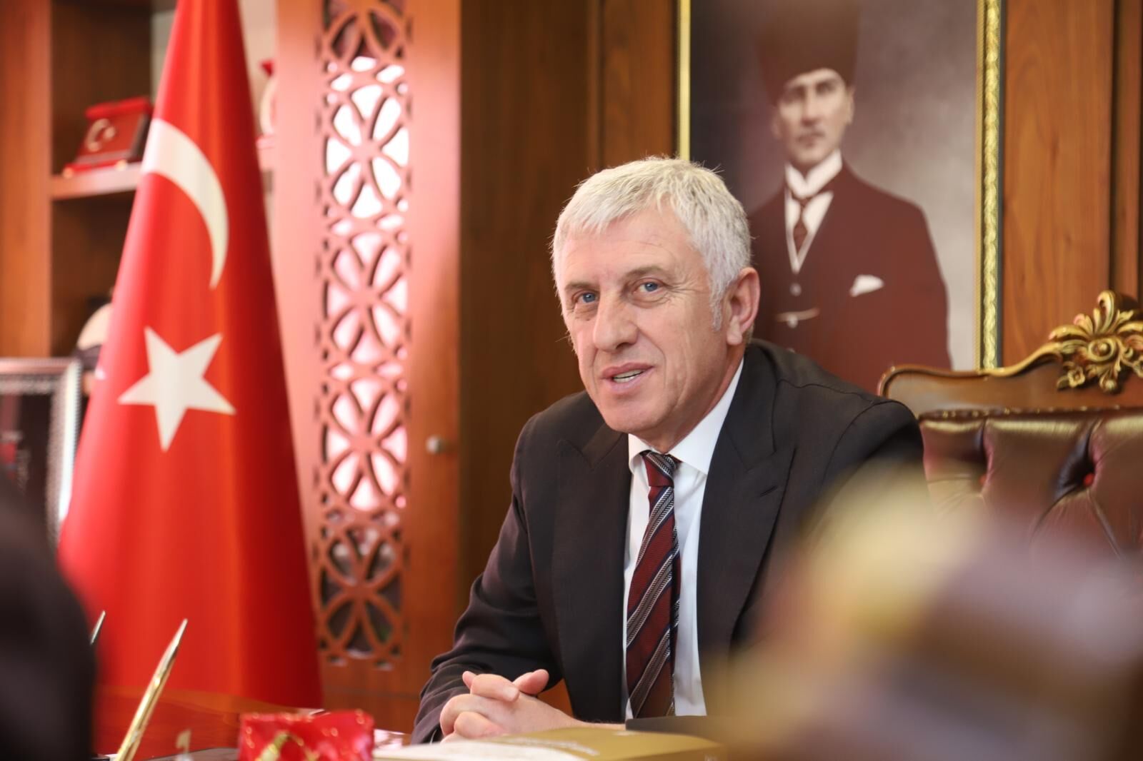 Trabzon Of Belediyesi'nde Bayramlaşma Geleneği Devam Ediyor