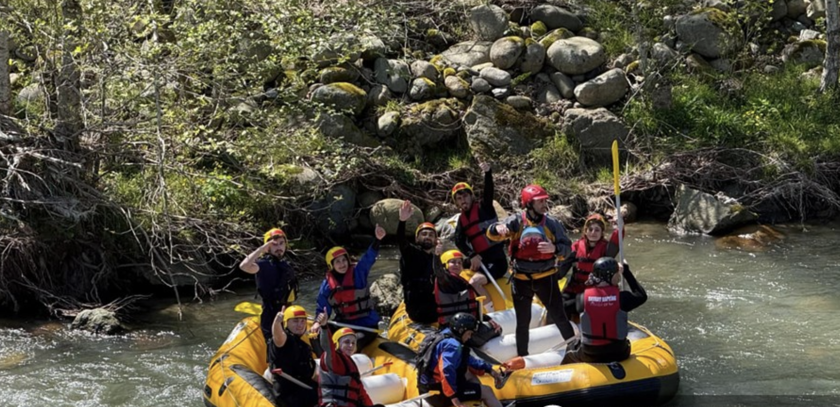 Trabzon'da "Nehir Rehberliği ve Rafting Eğitimi" düzenlendi