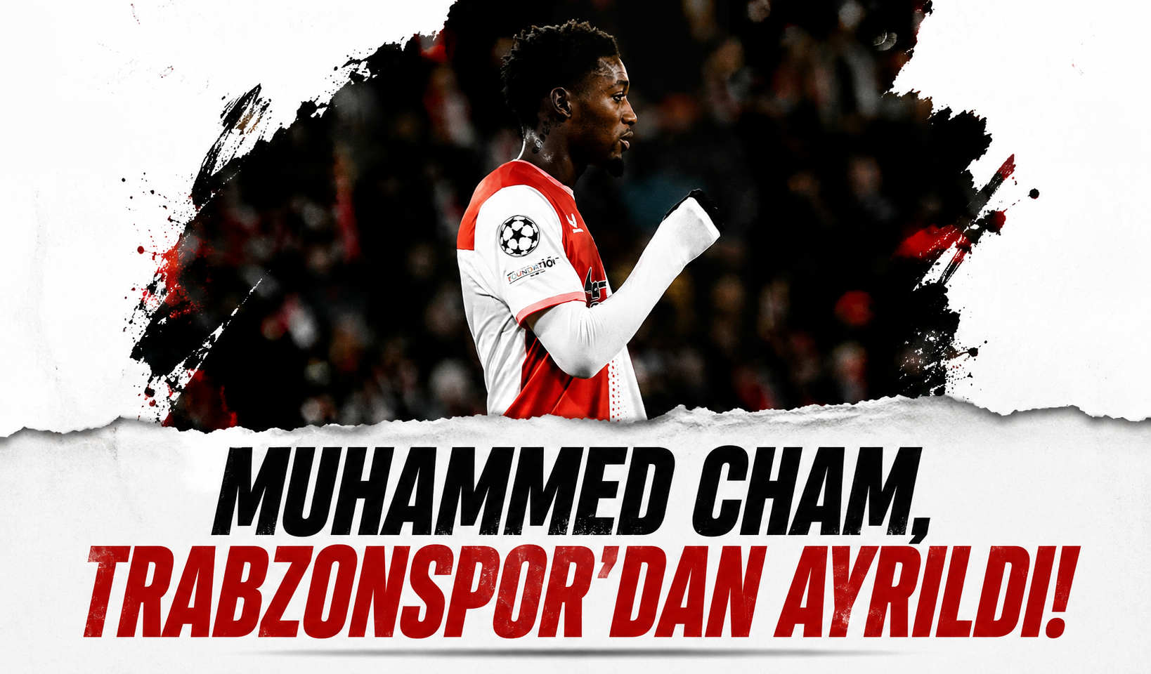 Muhammed Cham, Trabzonspor'dan ayrıldı!