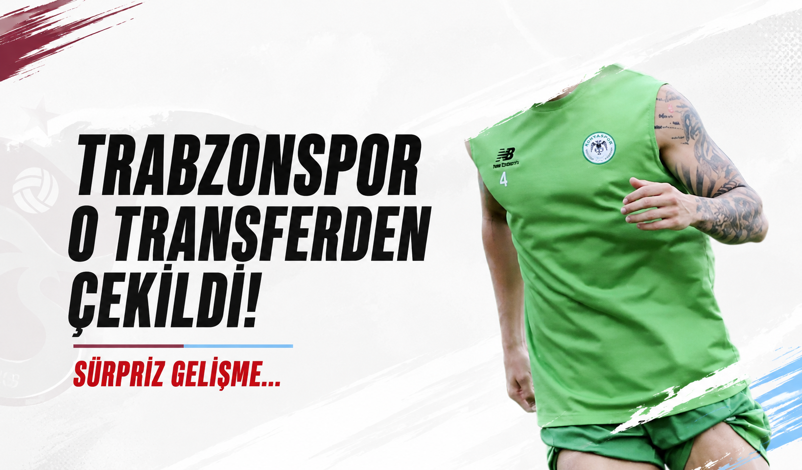 Trabzonspor, o transferden çekildi!