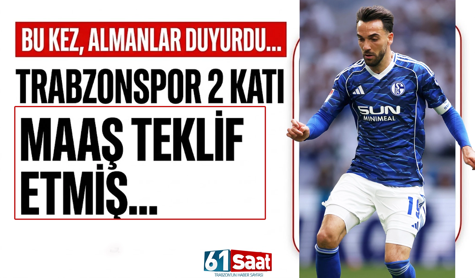 Almanlar duyurdu: Trabzonspor 2 katı maaş teklif etmiş...