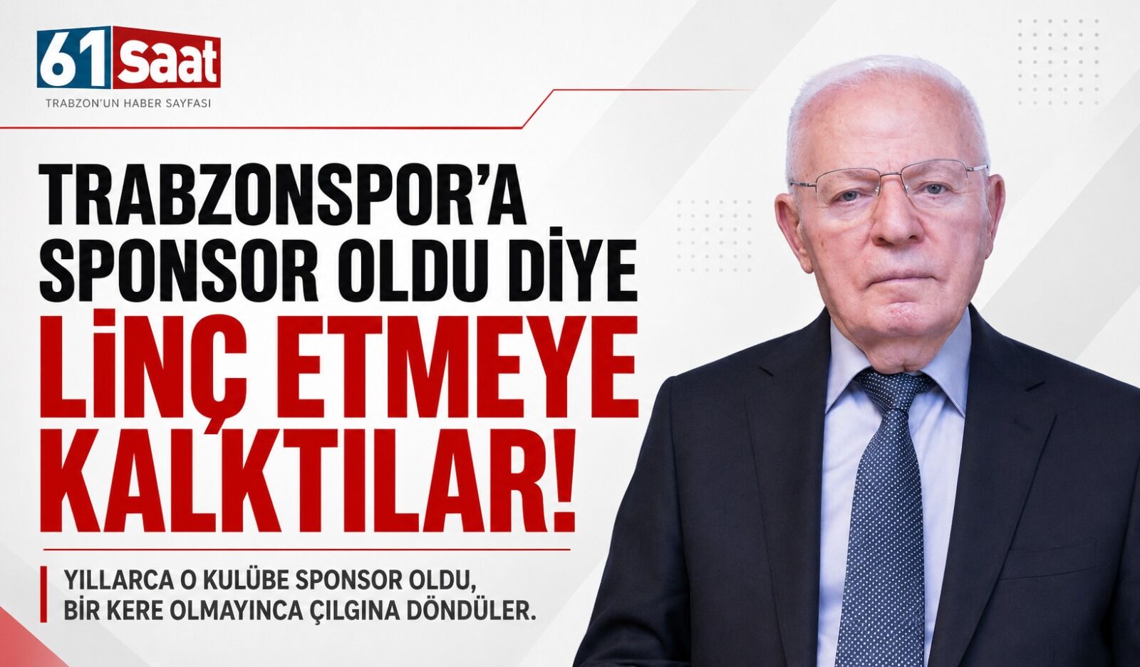 Kocaelispor’a destek verince alkış, Trabzonspor’a destek verince tepki!