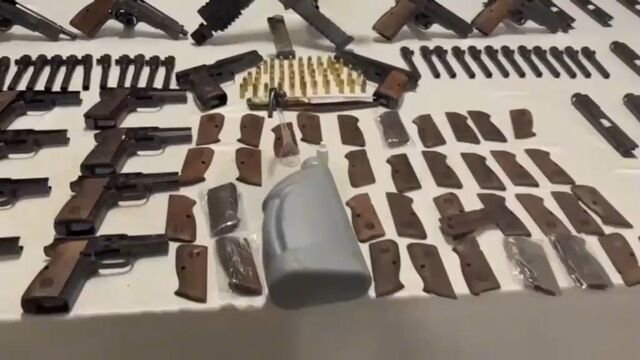Kütahya'da silah kaçakçılığı operasyonunda yakalanan 5 zanlı tutuklandı