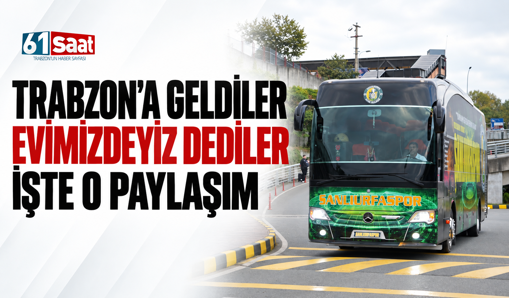 Trabzon’a geldiler, “Evimizdeyiz” dediler! İşte o paylaşım