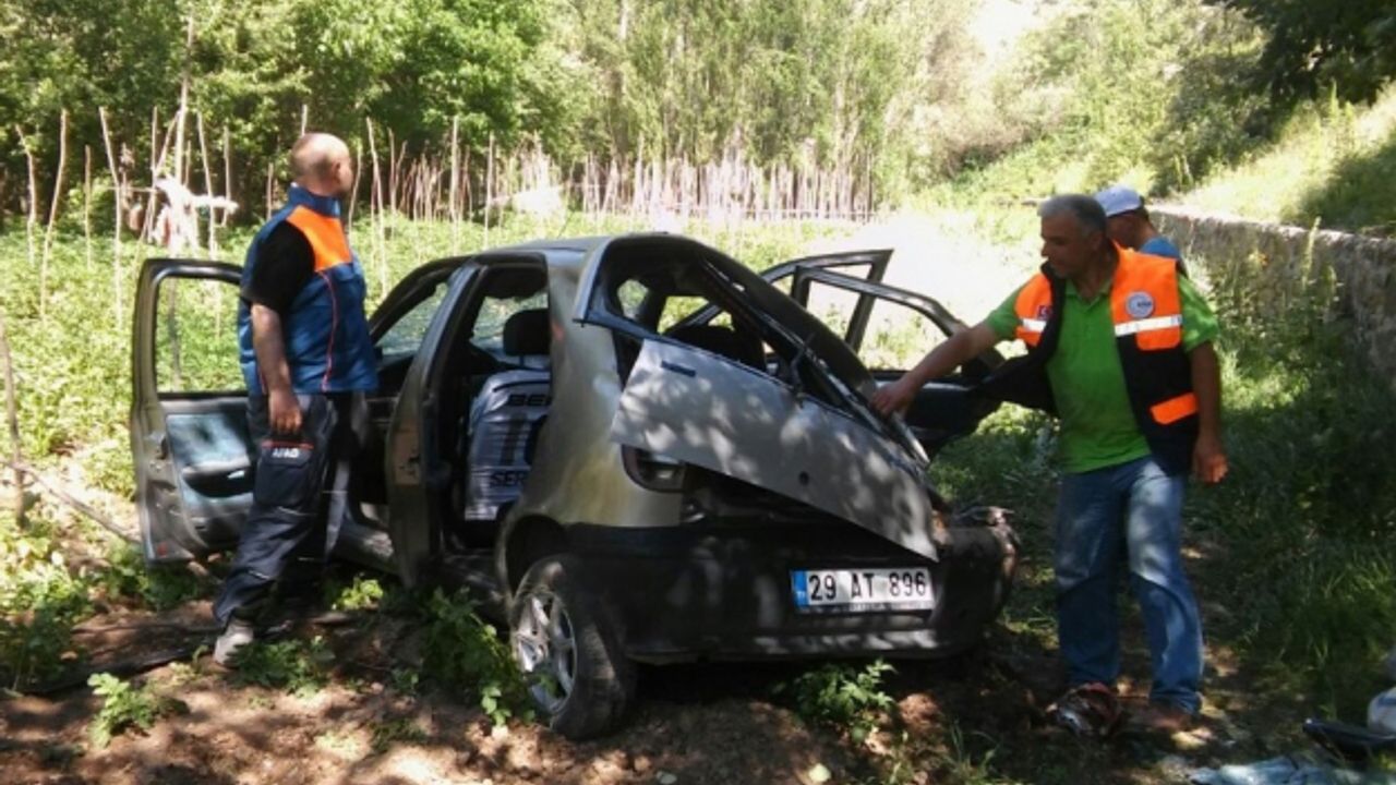 Gümüşhane’de trafik kazası: 5 yaralı