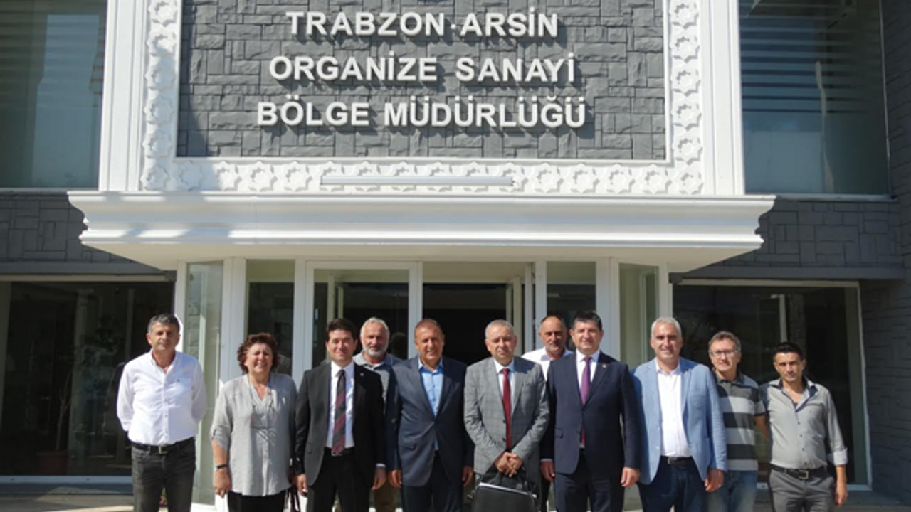 CHP Heyetinden Trabzon Arsin OSB’ ye Ziyaret