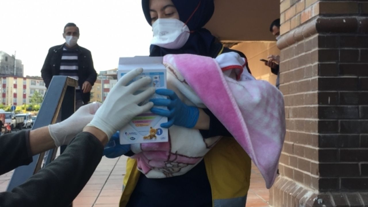 Samsun'da AVM'de terk edilmiş bebek bulundu