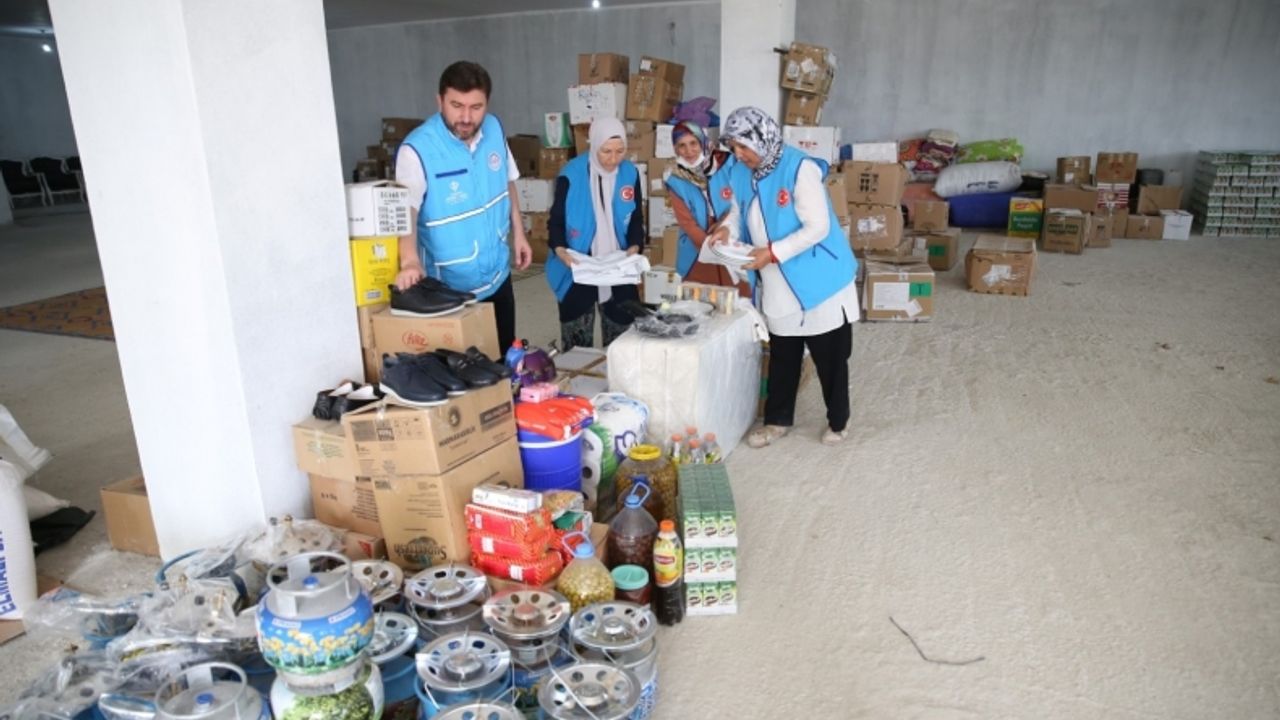 Türkiye Diyanet Vakfından yangın bölgelerinde yardım seferberliği