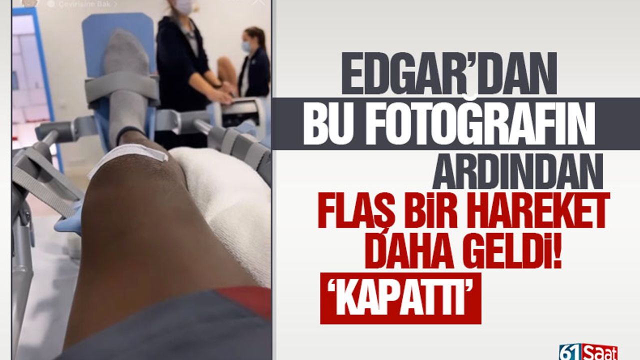 Eski Trabzonsporlu Edgar'dan flaş hareket!