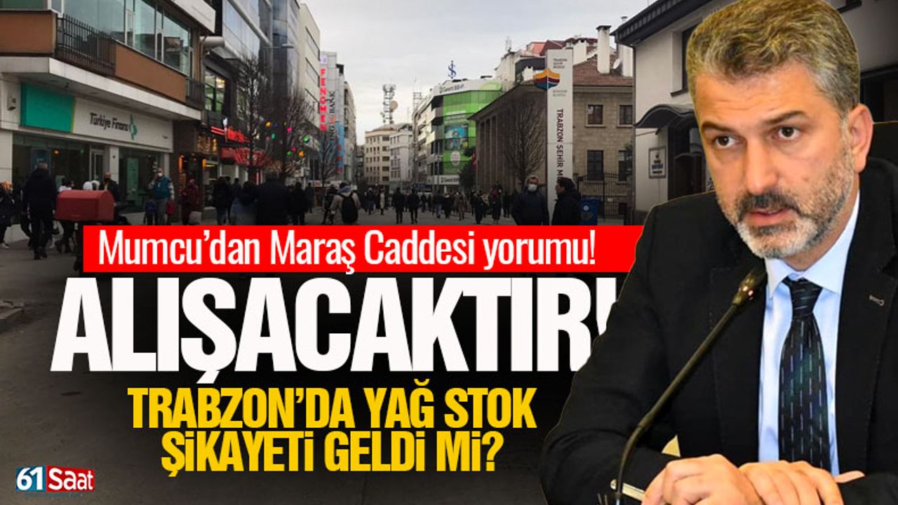 AK Parti Trabzon İl Başkanı Sezgin Mumcu, Maraş Caddesi krizi ile ilgili konuştu! 