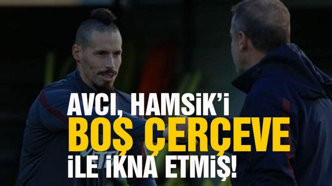 Abdullah Avcı, Marek Hamsik'i boş çerçeve ile ikna etmiş!