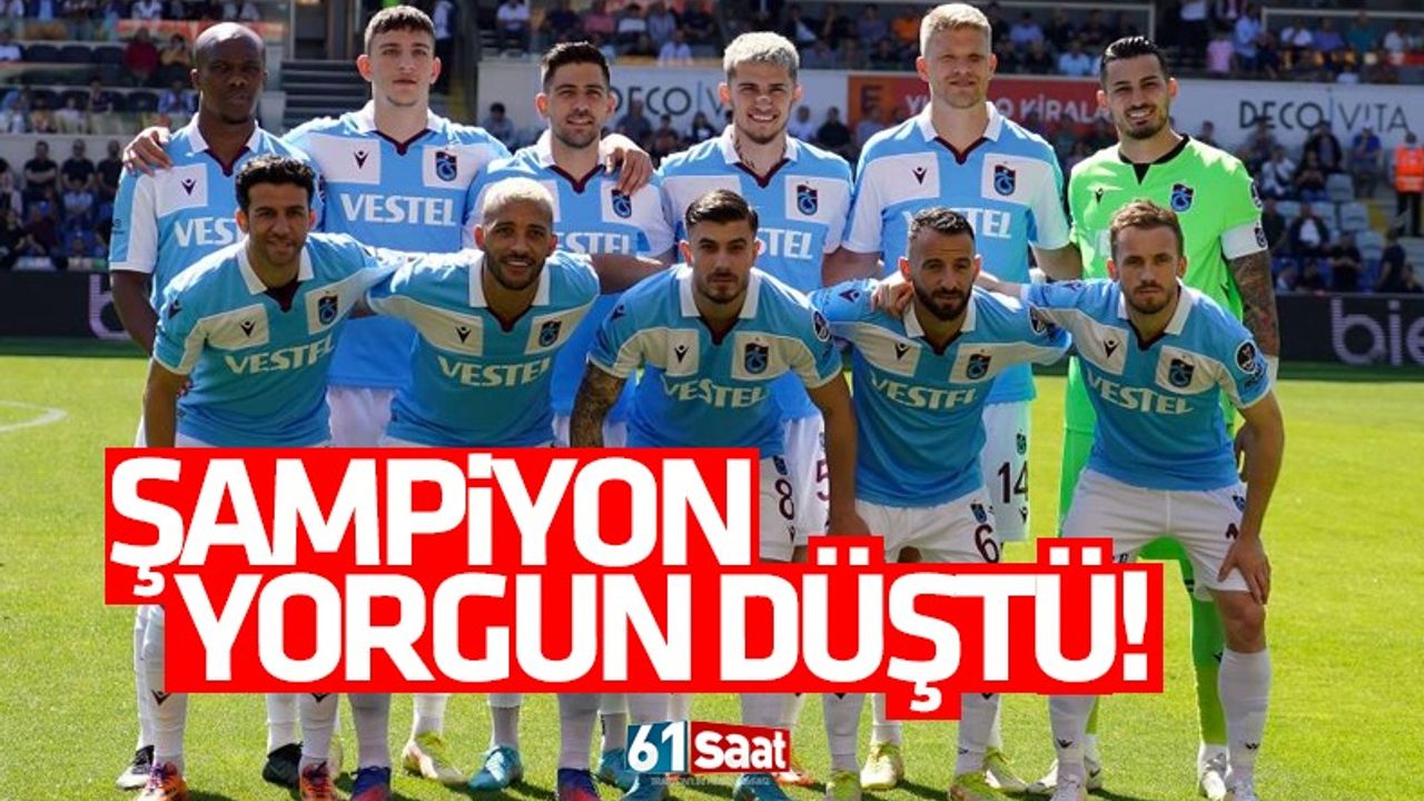 MAÇ SONUCU | Başakşehir 3-1 Trabzonspor