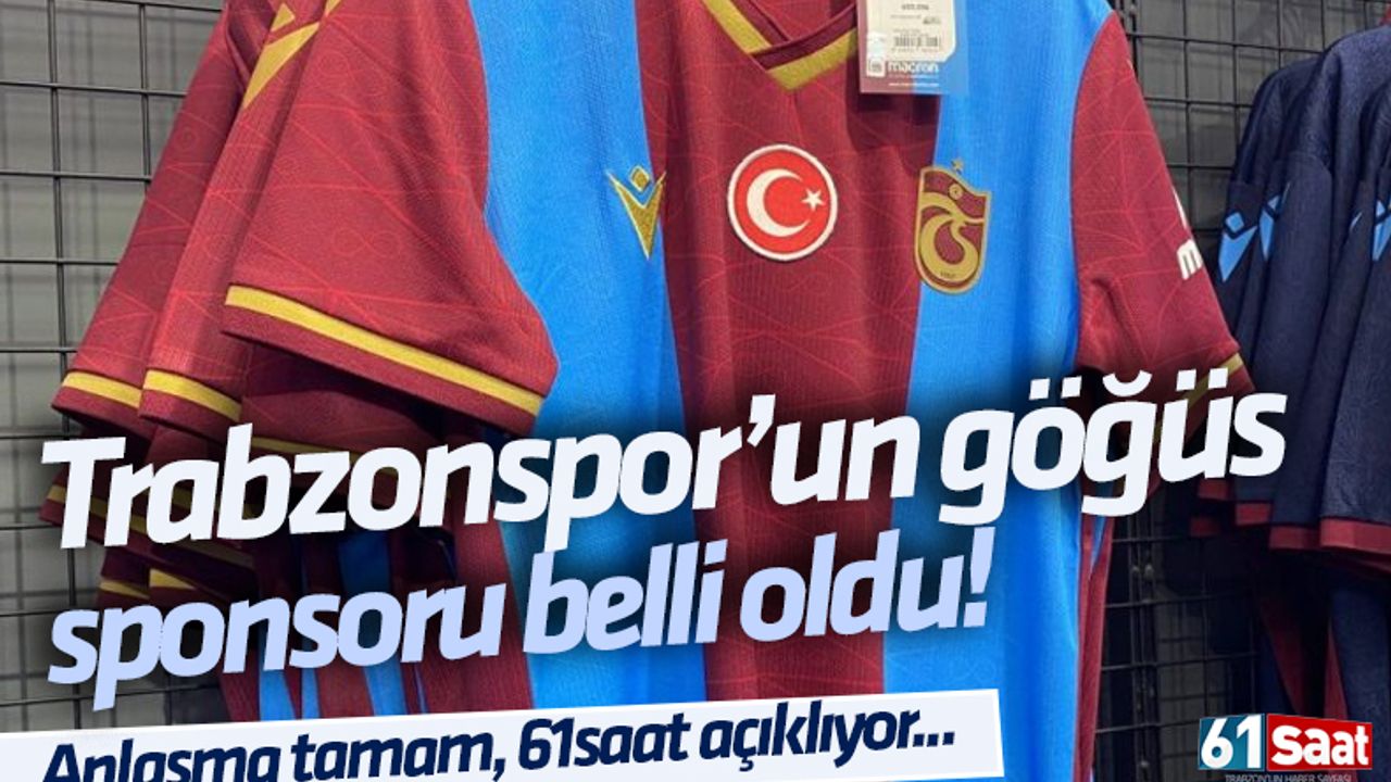 Trabzonspor’un göğüs sponsoru kesinleşti! Anlaşma sağlandı…