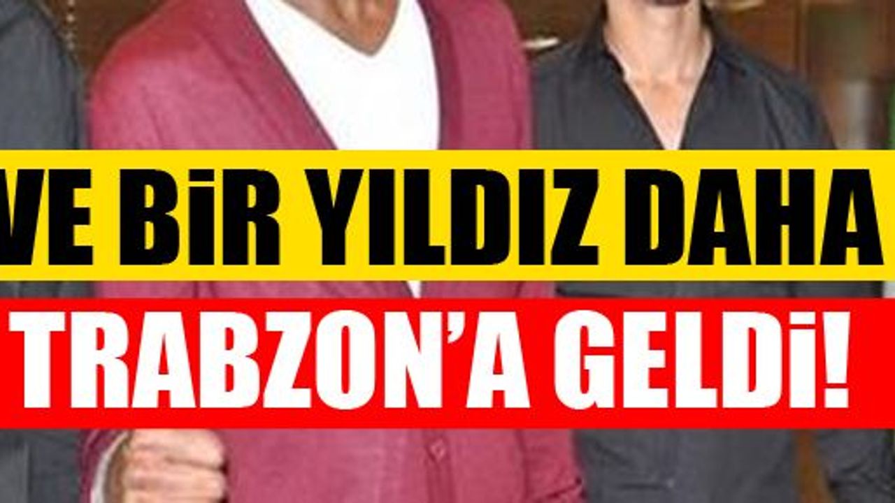 Trabzonspor'un yeni transferi Türkiye'de