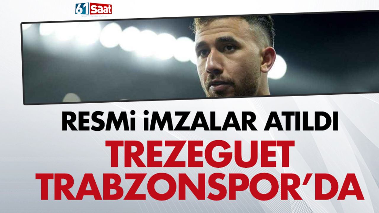 Son dakika | Trabzonspor, Trezeguet ile sözleşme imzaladı