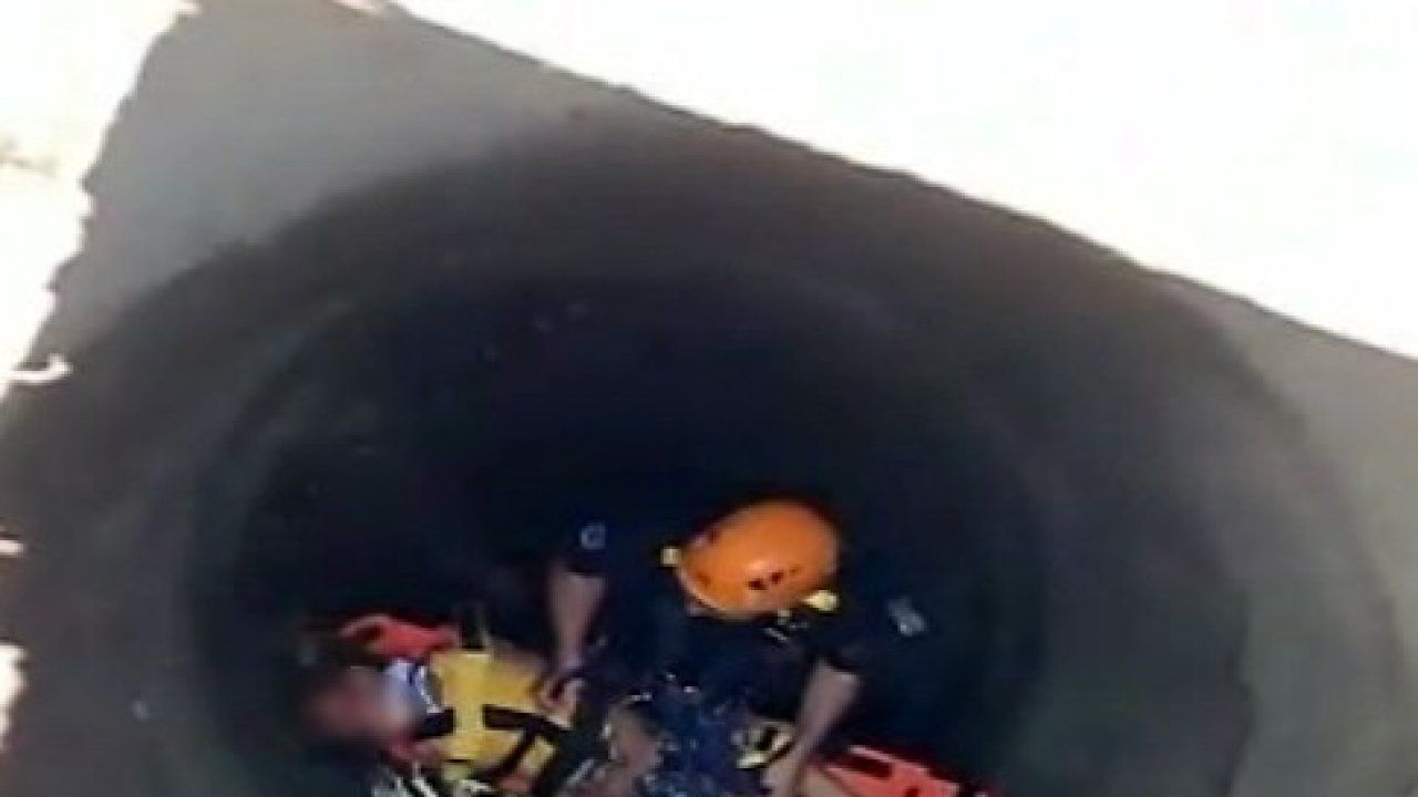 Ankara’da 25 metrelik kuyuya düşen çocuk yaralı şekilde kurtarıldı