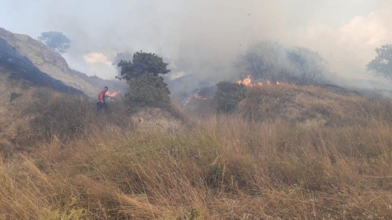 Edirne’de orman yangını kontrol altına alındı
