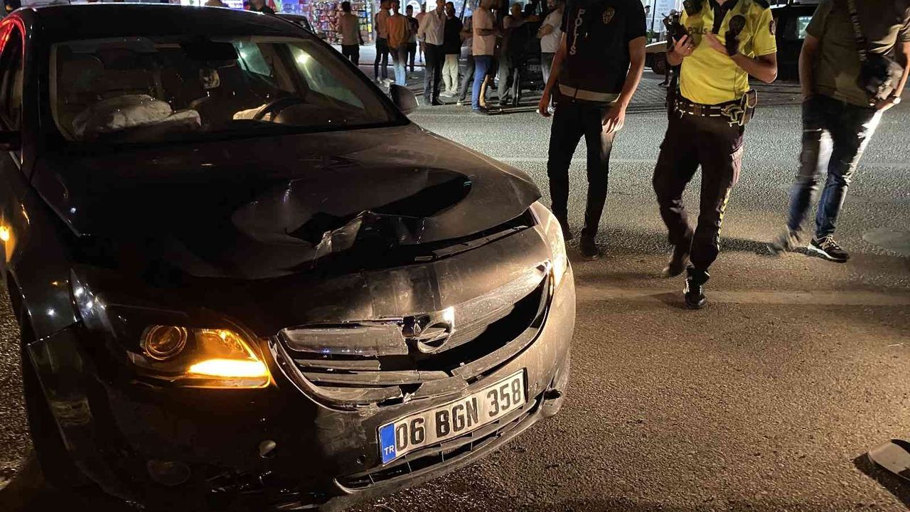 Konya’da minibüs ile otomobil çarpıştı: 1 yaralı