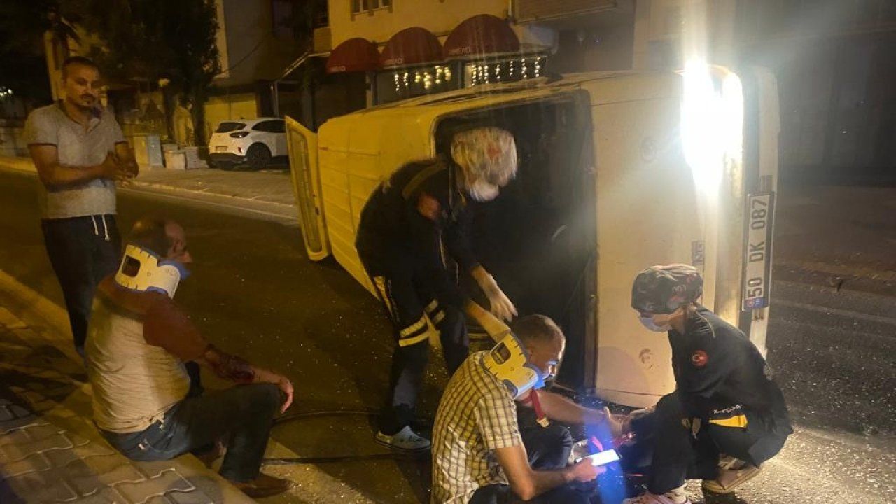 Nevşehir’de alkollü ve ehliyetsiz sürücü kaza yaptı: 2 yaralı