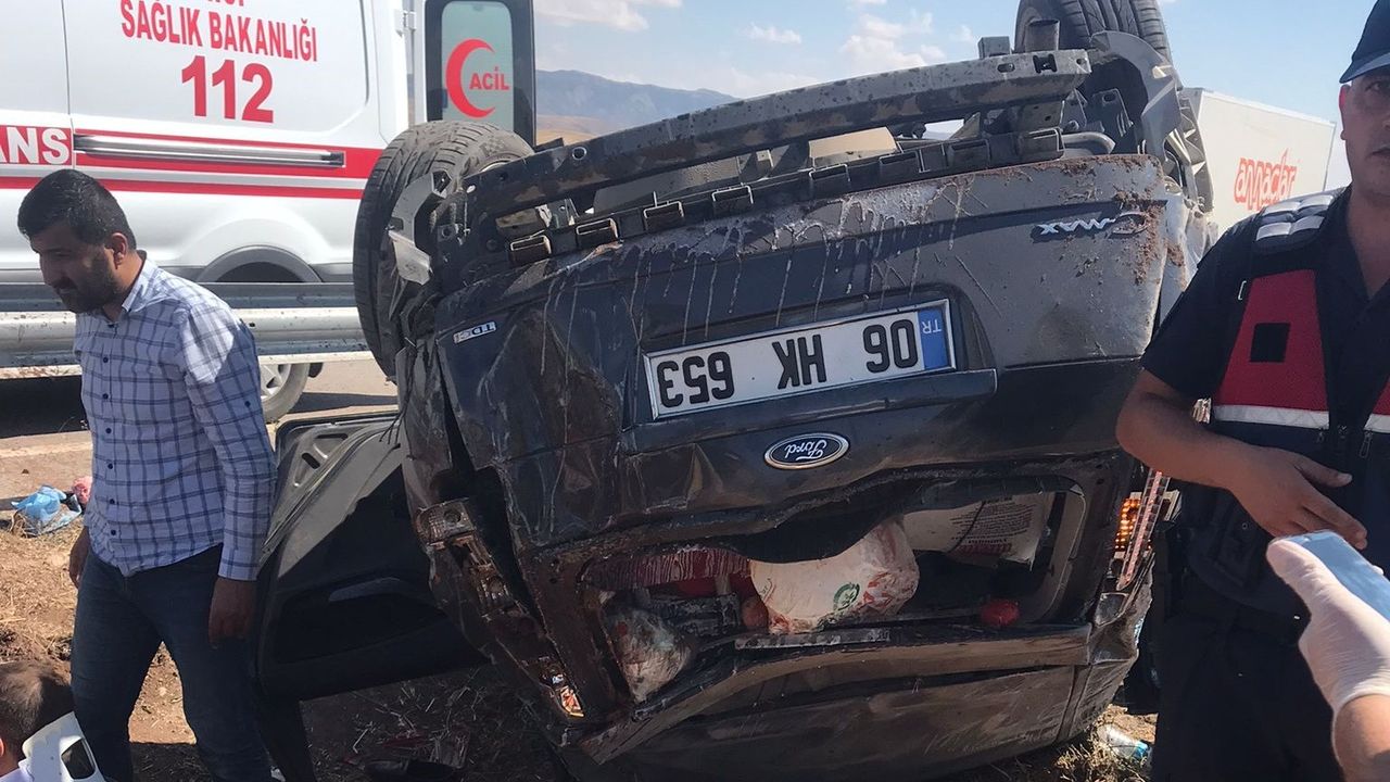 Sungurlu’da trafik kazası: 7 yaralı