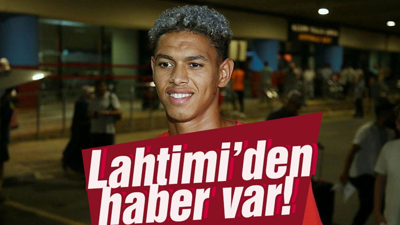 Trabzonspor'un yeni transferi Lahtimi'den haber var