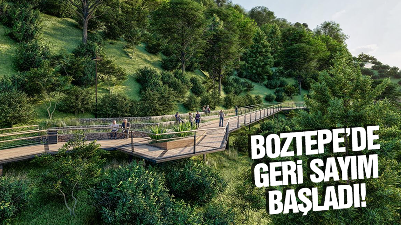 Trabzon Boztepe'de geri sayım başladı