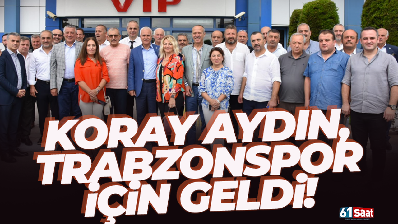 Koray Aydın, Trabzonspor için geldi!