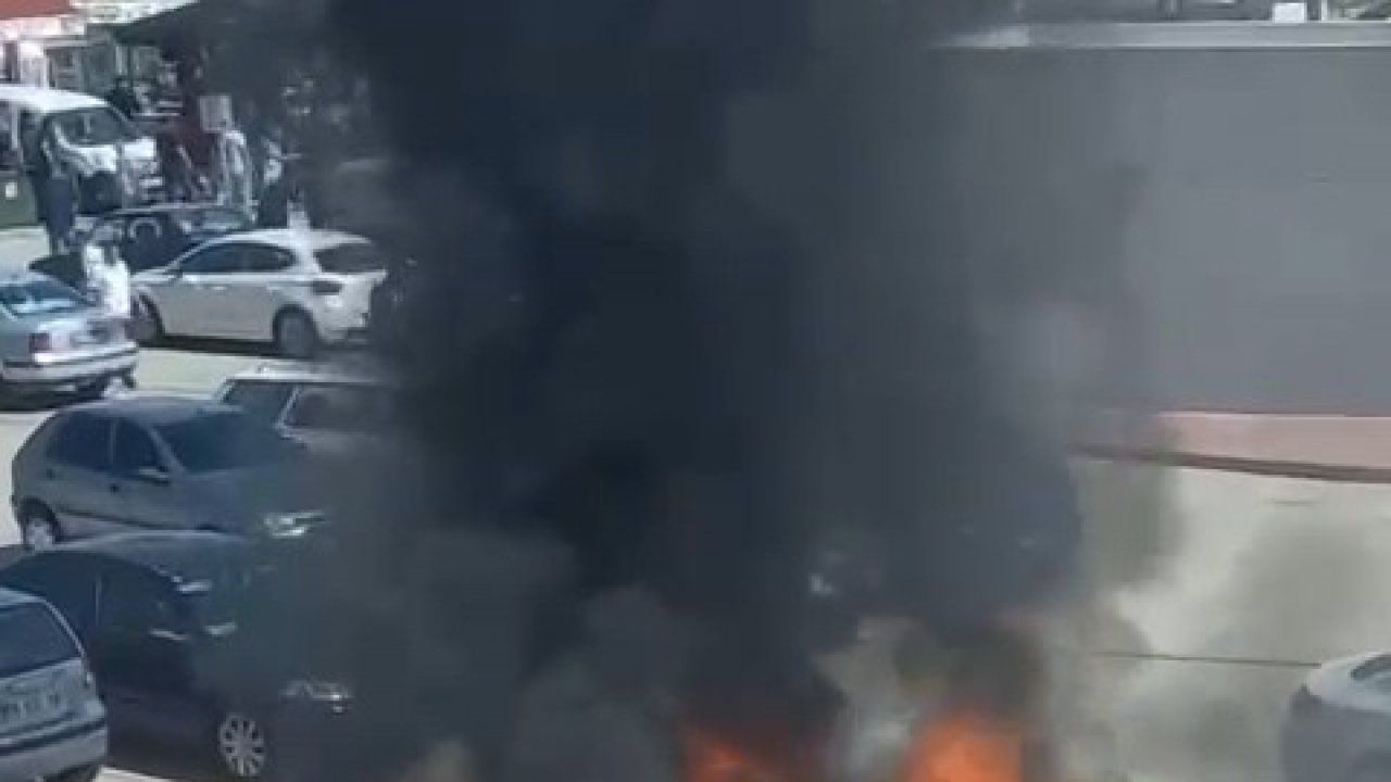 Balıkesir’de araç yangınları paniğe yol açtı