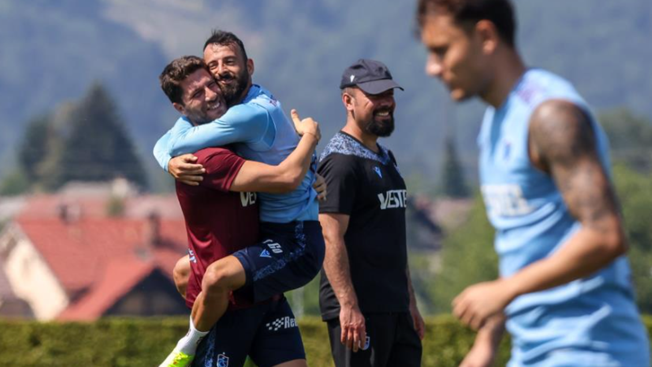 Trabzonspor'da Siopis neşe saçıyor