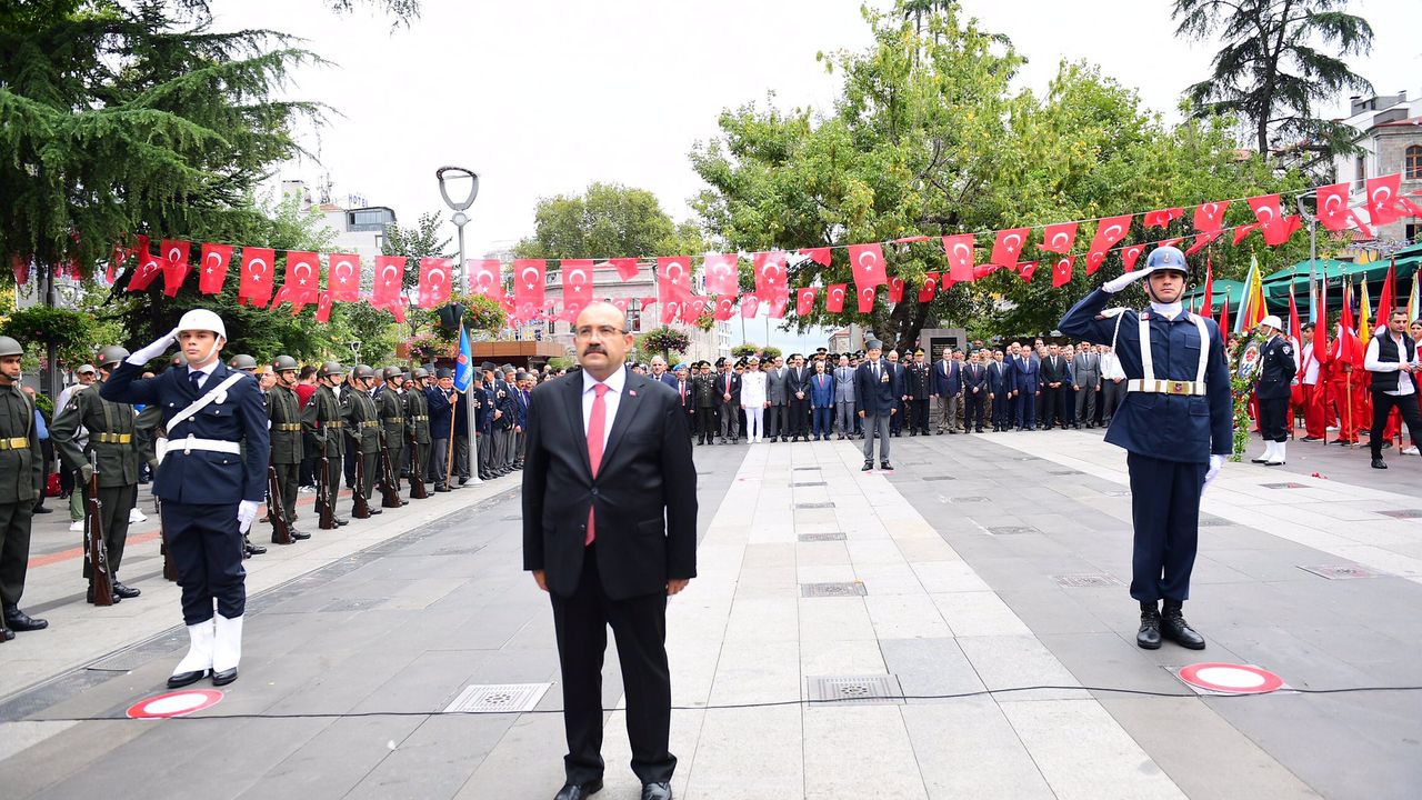 Trabzon'da Gaziler Günü dolayasıyla tören düzenlendi!