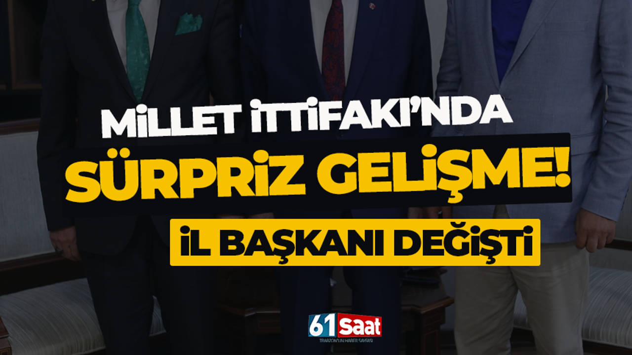 Saadet Partisi Trabzon İl Başkanı değişti... Yeni İl Başkanı Şakir Şahintaş oldu...