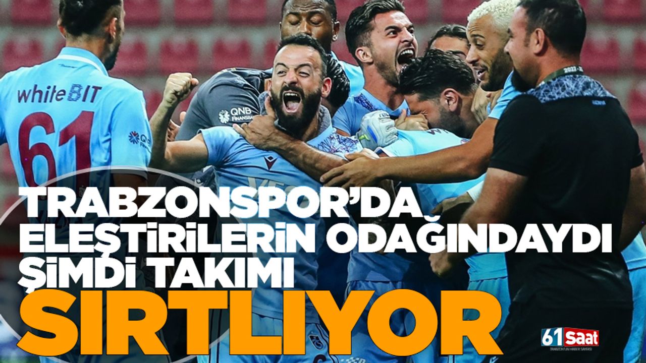 Trabzonspor'da eleştirilerin odağındaki Trezeguet takımı sırtlıyor