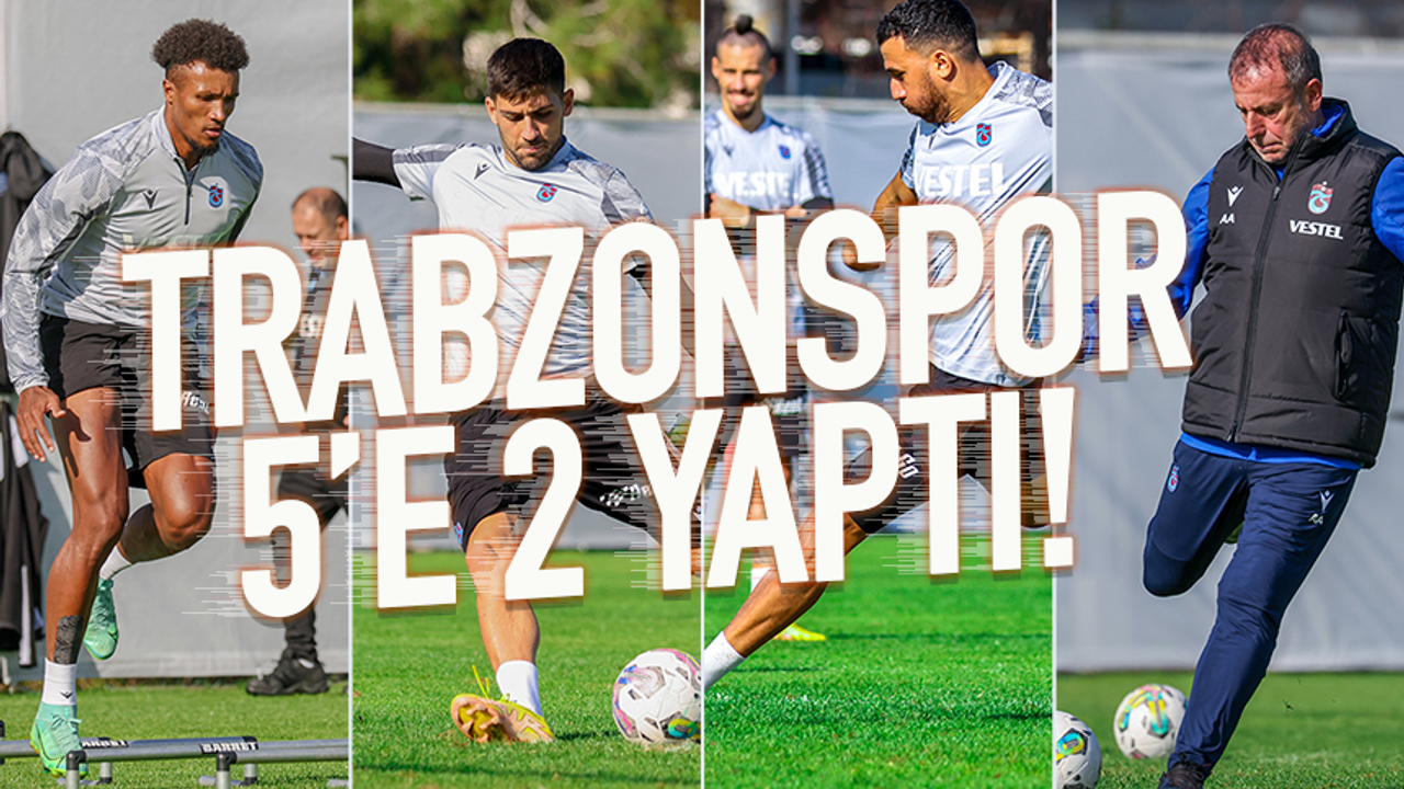 Trabzonspor Antalya'da hazırlıklarını sürdürüyor!
