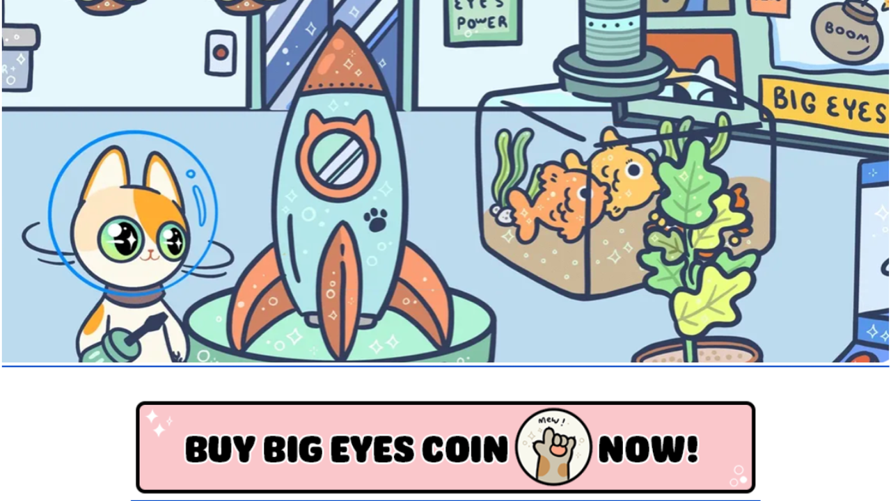 Big Eyes Coin, Yeni Meme Coin Dogecoin ve Shiba Inu ile Rekabete Hazır Olduğundan Ön Satışlarda 31 Milyon Doları Geçti