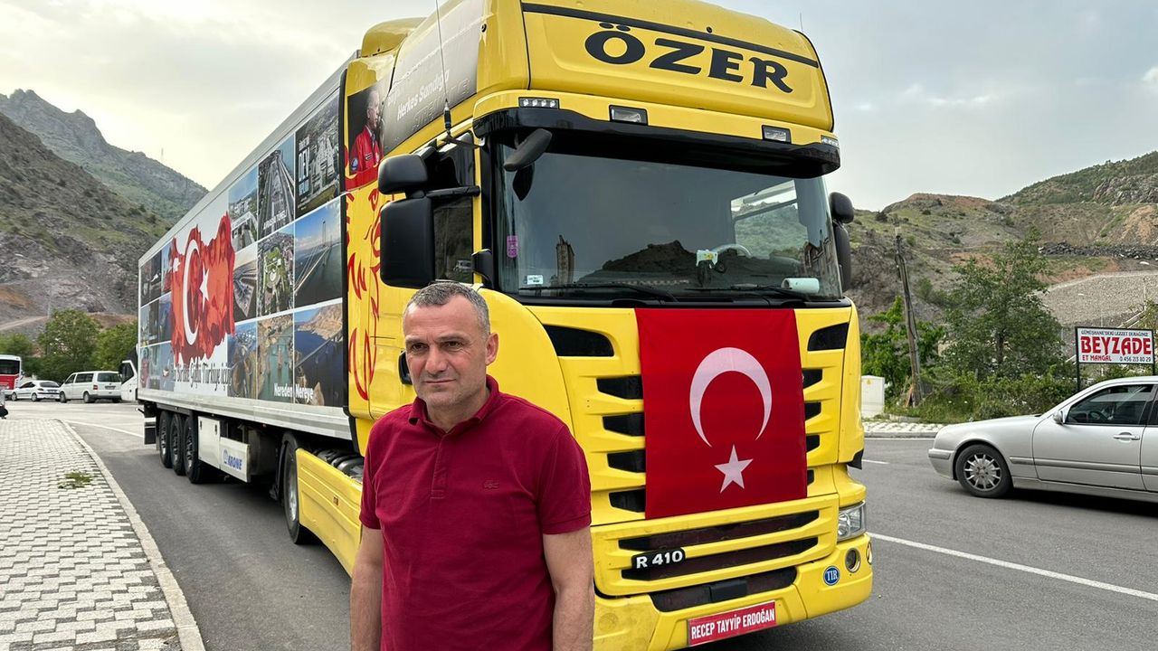 Trabzonlu TIR şoförü Nahçıvan'da bekletiliyor...