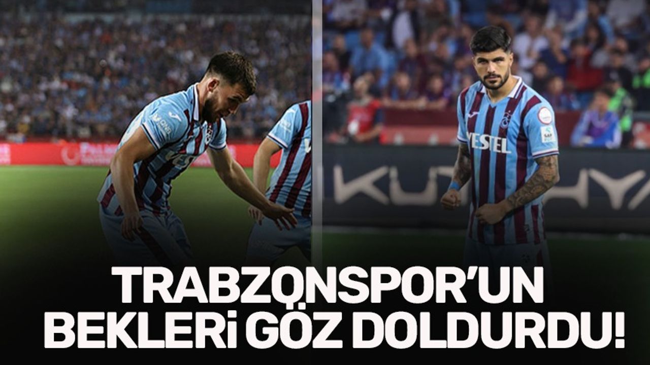 Trabzonspor’un bekleri göz doldurdu!