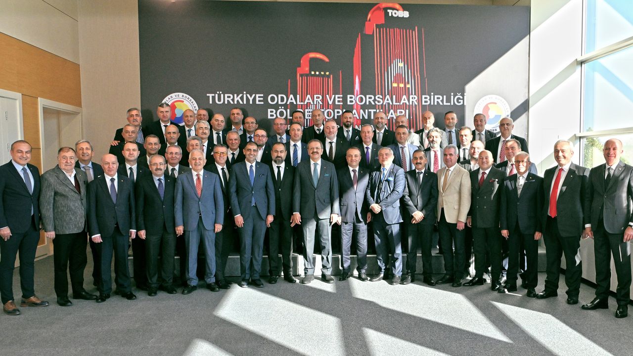 TOBB Karadeniz Bölge Toplantısı Ankara’da yapıldı