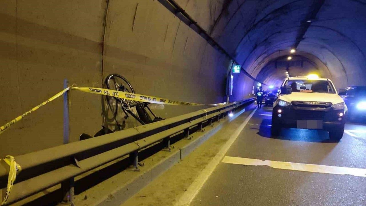 Trabzon’da tünelde yaşanan kazada Norveçli bisikletçi hayatını kaybetti